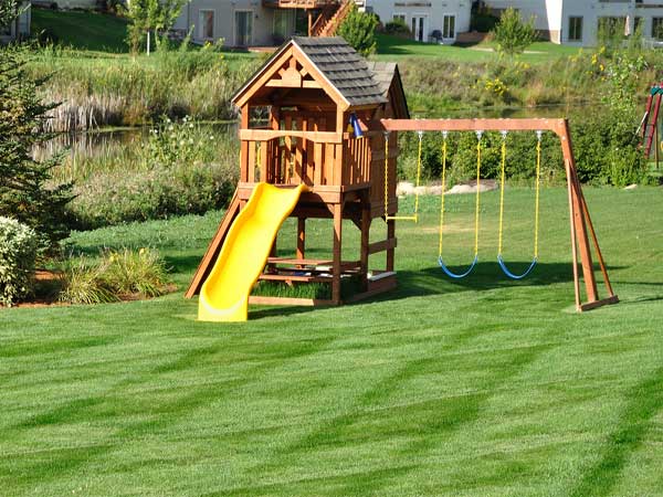 artificial grass playground