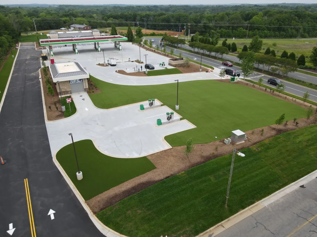 SYNLawn commercial turf installation