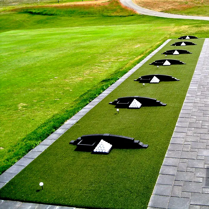 Artificial grass driving range from SYNLawn